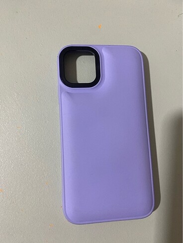 İPhone 11 telefon kılıfı mor pofuduk