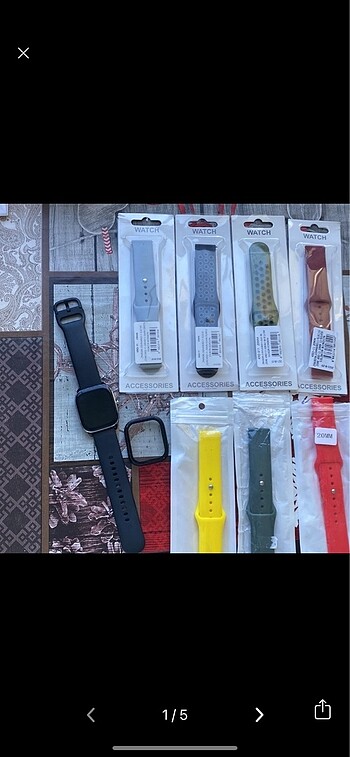 Xiaomi Redmi Amazfıt Gts 4 mini saat kordonlar