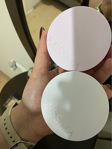 Missha 2 ADET MİSSHA CUSHİON YARI MAT/PARLAK