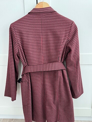 m Beden bordo Renk Bordo kaz ayağı blazer