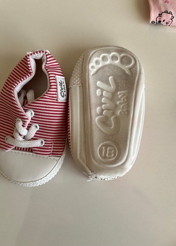 Kız Bebek İlk Adım Ayakkabısı Seti - Görsel 3