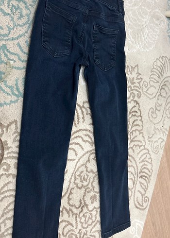 diğer Beden mavi Renk Erkek çocuk Mavi Elastik Kumaşlı Slim Denim Pantolon