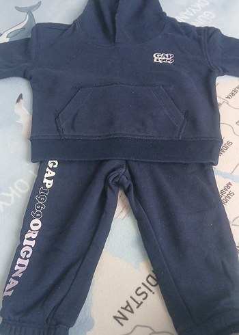 Erkek Çocuk Lacivert Kapüşonlu Sweatshirt - Görsel 2