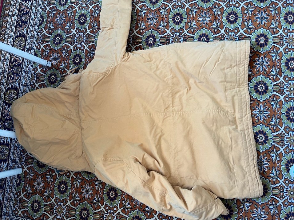 Bej Fermuarlı Kadın Midi Ceket - Görsel 3