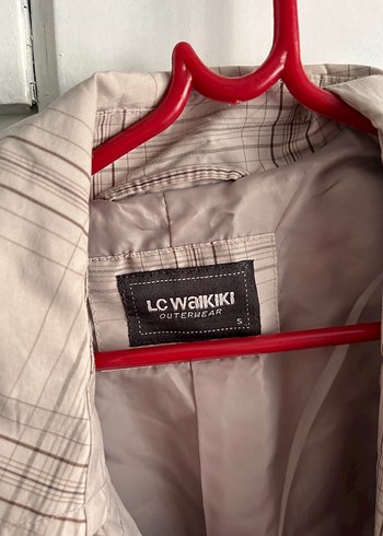 Düğmeli Bej Midi Trençkot - Görsel 2