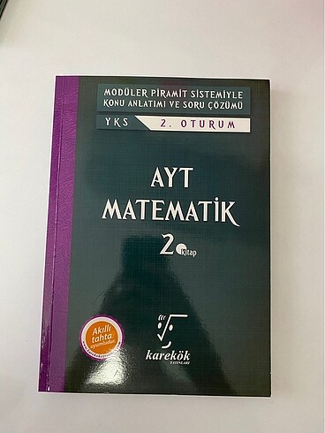 Karekök AYT matematik 2.kitap