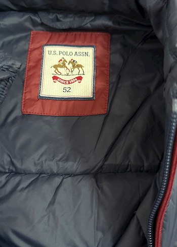 U.S Polo Assn. Fermuarlı Lacivert Kadın Kışlık Mont
