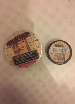 The Balm Orjinal Mary lou manizer ve altın rengi Colour tattou