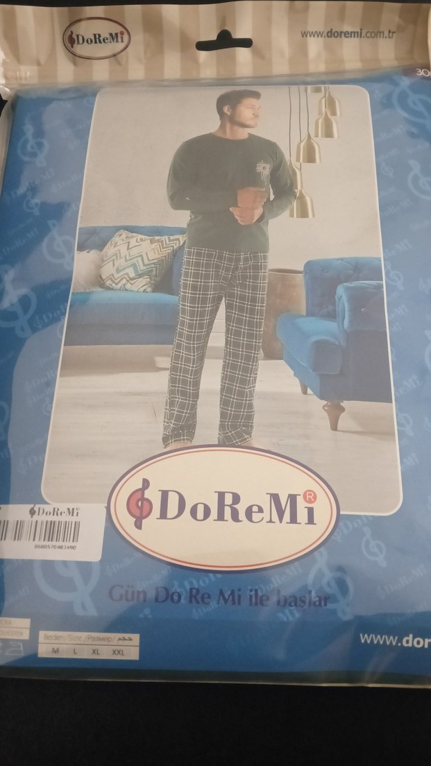DoReMi Erkek Yeşil  Pijama Takımı - Görsel 2