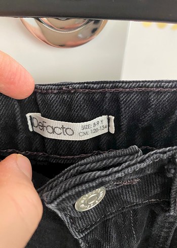 9 Yaş Beden De facto kız çocuk kot pantolon