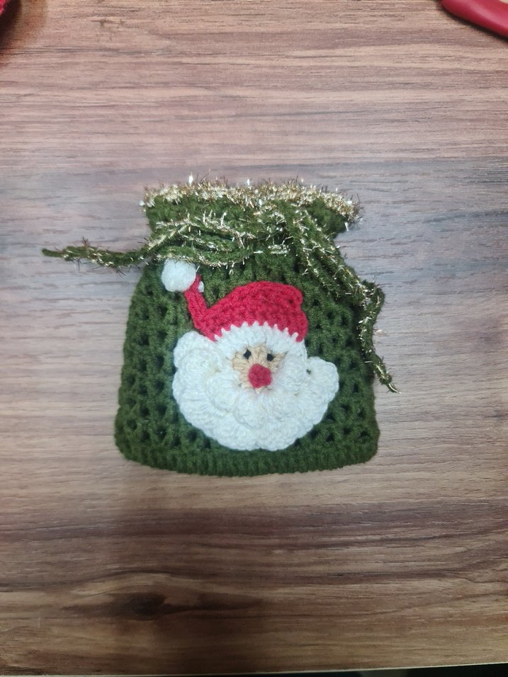 Noel baba hediye kesesi - Görsel 2