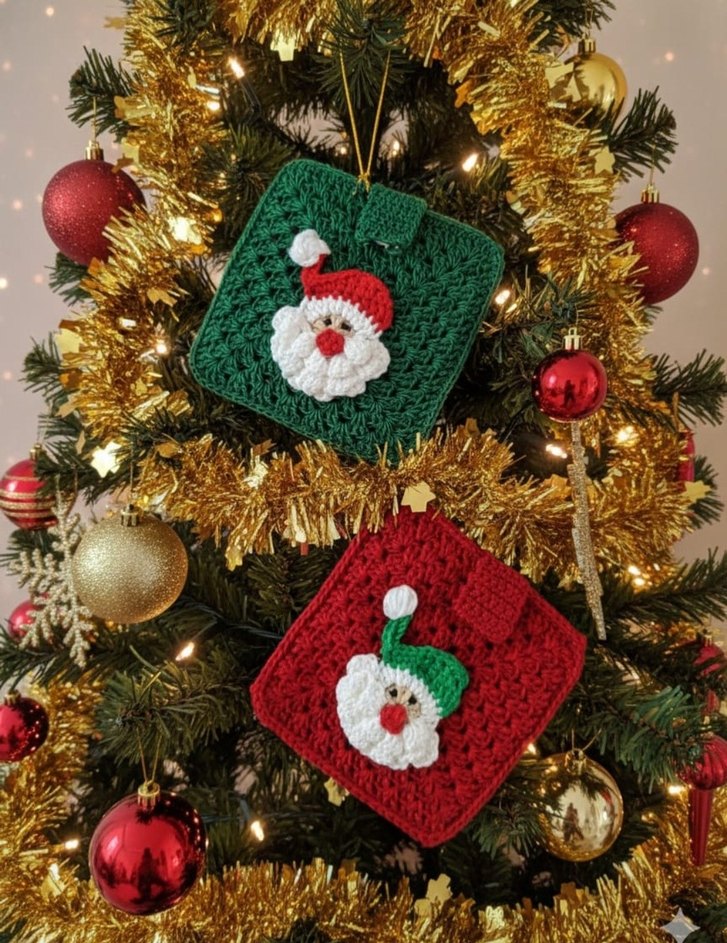 Noel baba cüzdan - Görsel 2