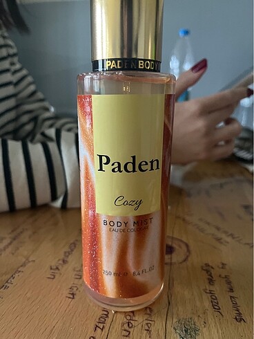 Paden body mist cozy hic kullanilmadi