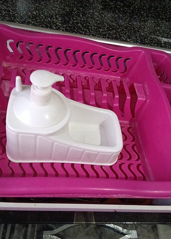 Paşabahçe Beyaz Plastik Sıvı Sabunluk bulaşıklık