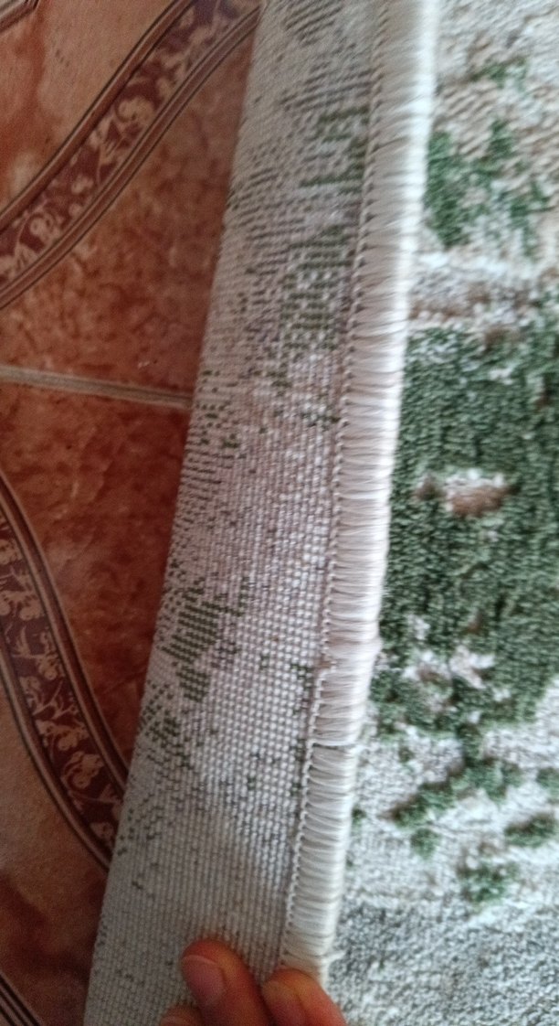 Gri yeşil Çağdaş Desensiz Halı - Görsel 3