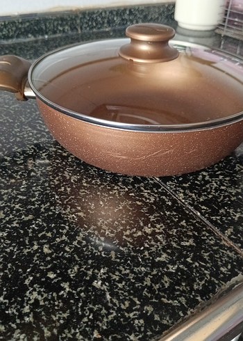 Diğer granit Cam Kapaklı Tencere