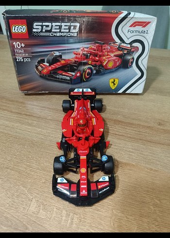 Kırmızı Lego Formula 1 Yarış Arabası - Görsel 2