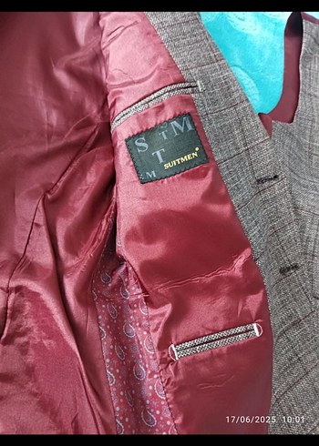 Gri Erkek Düğmeli Regular Fit Ceket - Görsel 4