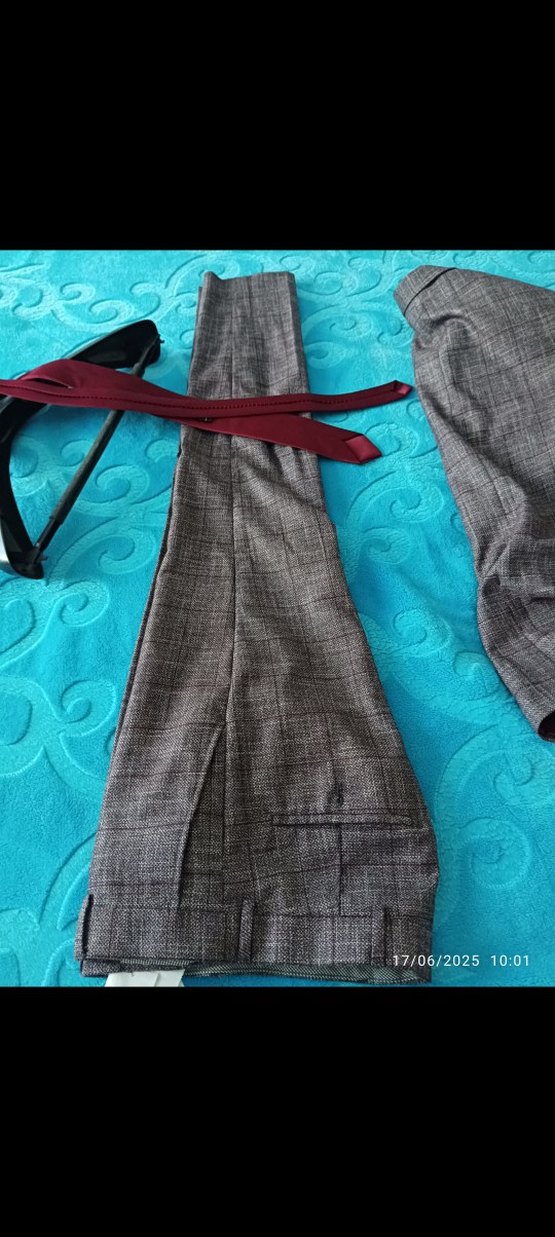 Gri Erkek Düğmeli Regular Fit Ceket - Görsel 5