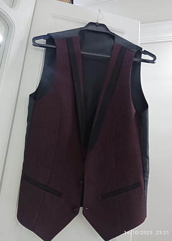 Bordo Erkek Klasik Kesim Takım Elbise - Görsel 2