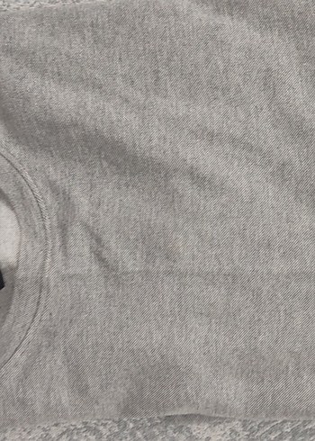 Gri Kadın Oversize Sweatshirt - Görsel 6