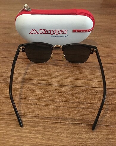  Beden siyah Renk Kappa güneş gözlüğü.Unisex