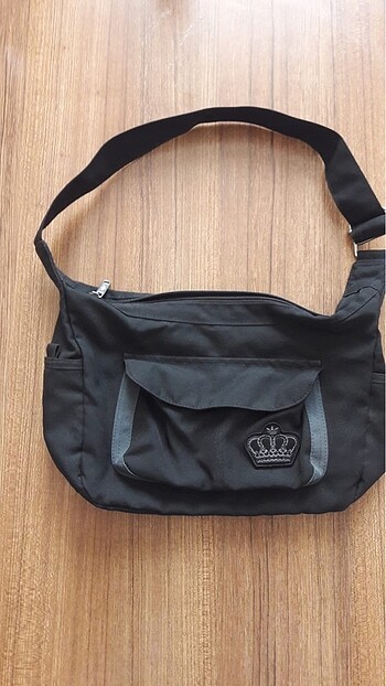 Adidas vintage siyah bel çanta