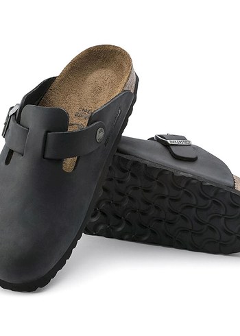 Birkenstock-Boston Leoi Kapalı Terlik - Görsel 7
