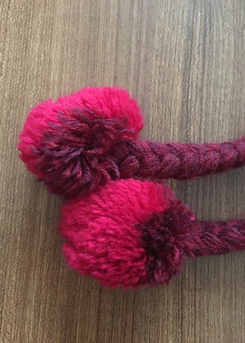 North Face-Bordo Kulaklıklı Bere - Görsel 6