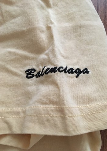 Balenciaga-Yazı Baskılı Erkek Tişört - Görsel 6