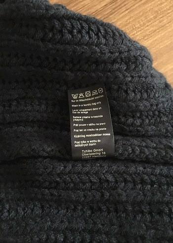 Tchibo-Fermuarlı,lacivert,örgü boyunluk - Görsel 6