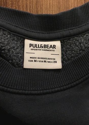 Pull&Bear - Kadın Uzun Kollu Oversize Sweatshirt - Görsel 5