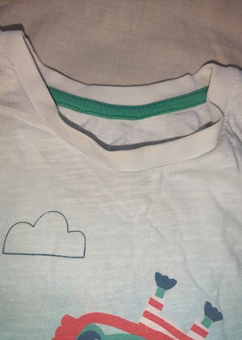 Mavi Baskılı Erkek Çocuk Atlet - Görsel 3