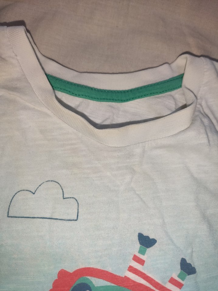 Mavi Baskılı Erkek Çocuk Atlet - Görsel 3