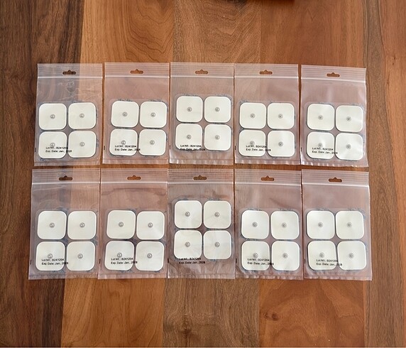 Çıtçıtlı Elektrot Tens Pedi