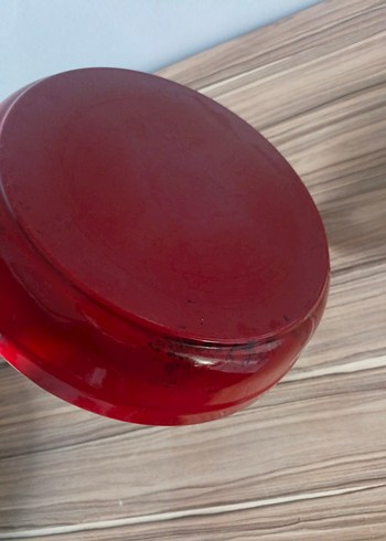 Kırmızı Lava Döküm Tencere - Görsel 4