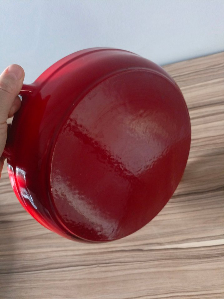 Kırmızı Lava Döküm Tencere - Görsel 3