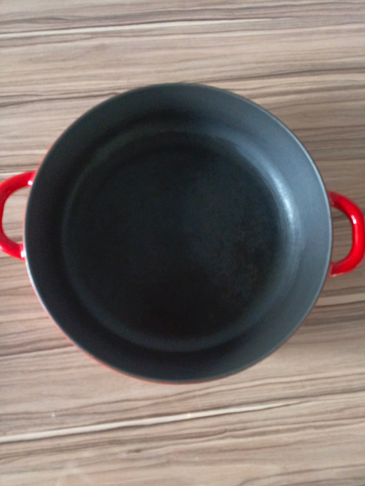 Kırmızı Lava Döküm Tencere - Görsel 2