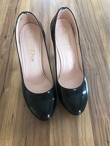 38 Beden siyah Renk Platformlu rugan stiletto