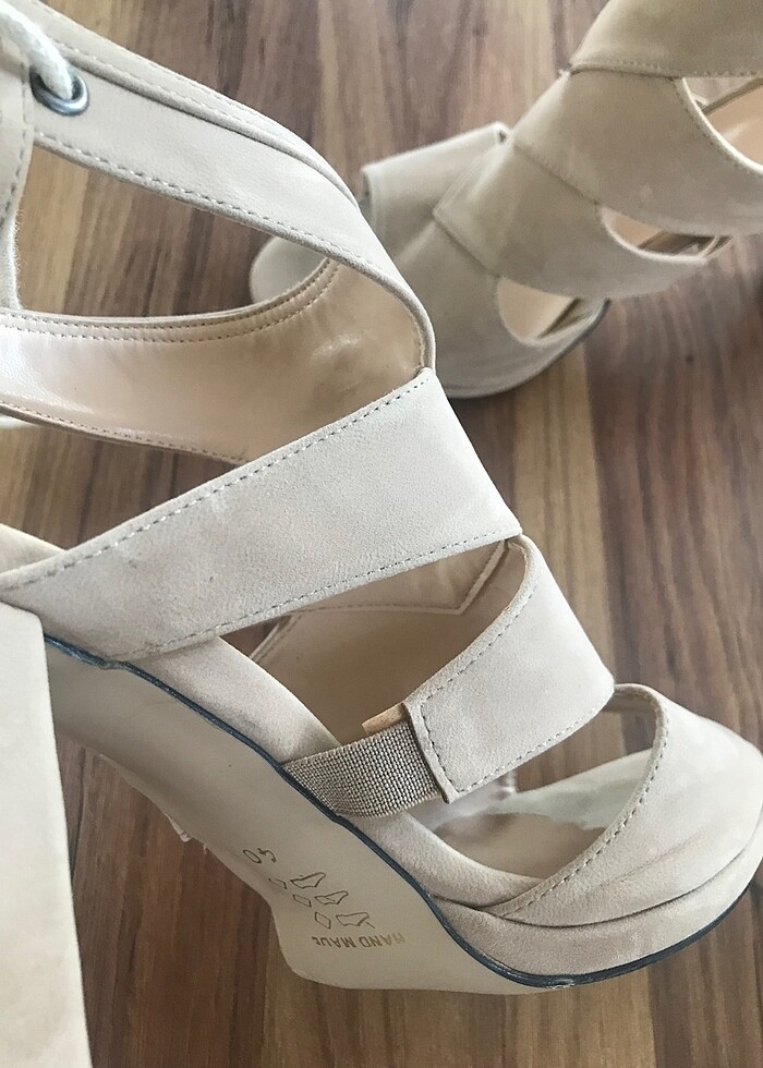 Platformlu topuklu ayakkabı - Görsel 3