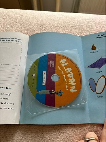İngilizce Aladdin hikaye kitabı - Görsel 2