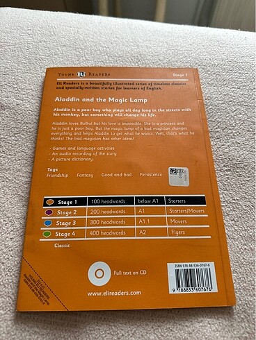 İngilizce Aladdin hikaye kitabı - Görsel 3