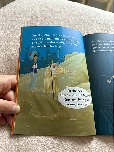 İngilizce Aladdin hikaye kitabı - Görsel 4