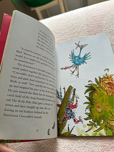  Roald dahl the enormous crocodile İngilizce hikaye kitabı