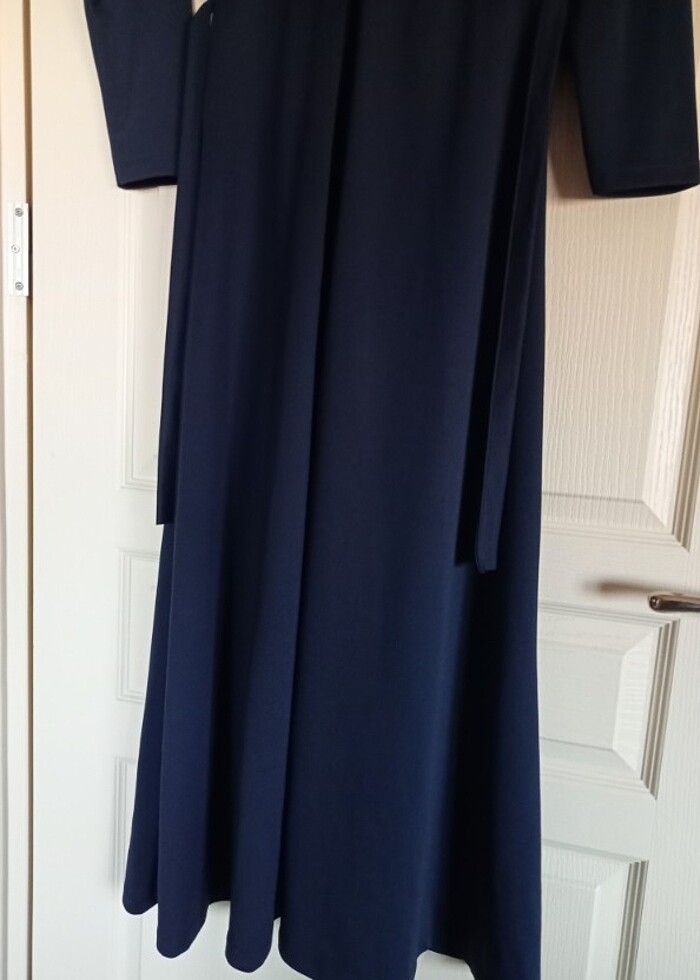 Lacivert Elbise  - Görsel 3