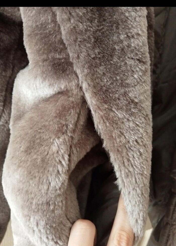 Peluş ceket - Görsel 4