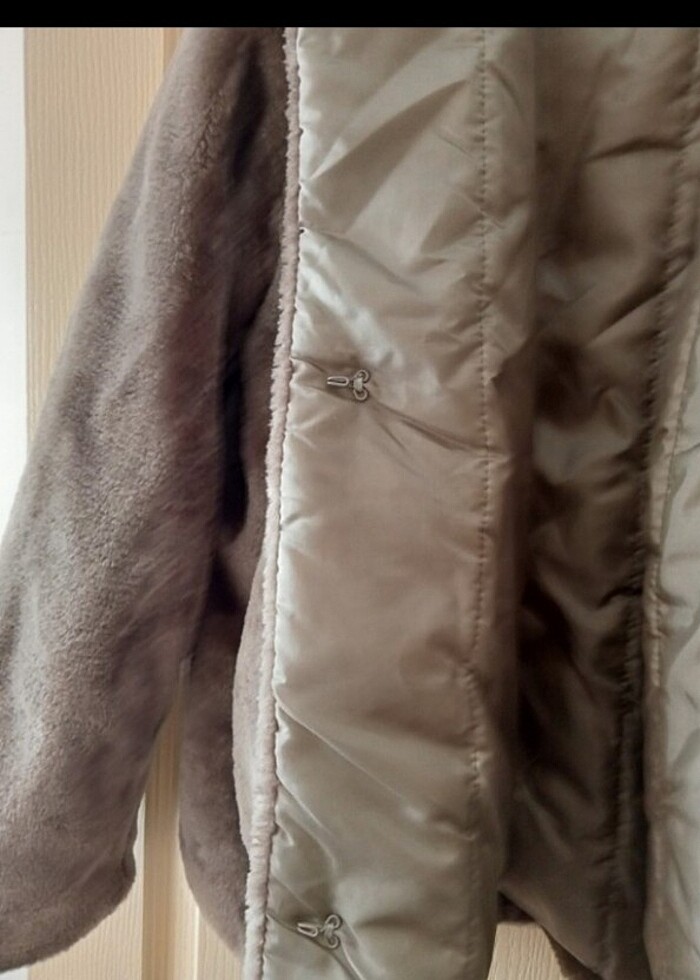 Peluş ceket - Görsel 5