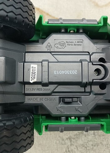 Beden Dickie Toys çöp kamyonu oyuncak araba çok iyi sesli pilli