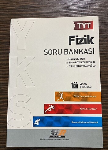 Tyt fizik soru bankası hız ve renk yayıncılık YKS