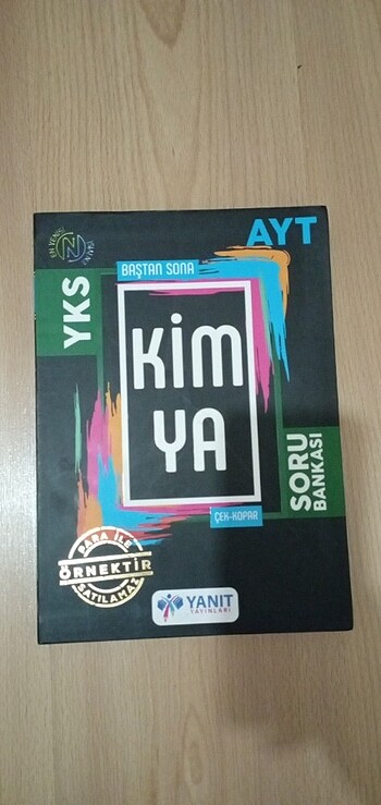 YANIT YAYINLARI AYT KİMYA YKS 